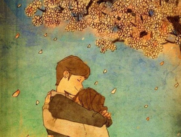 세상에서 가장 아름다운 것은 사랑하는 사람을 포옹하는 것