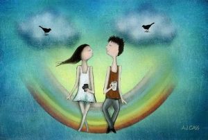 있는 그대로의 나를 사랑하는 사람과 함께 하라