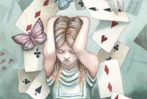 카드의 탑 위에 세운 듯한, 불안한 삶