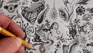 생각 없이 하는 낙서의 의미