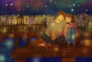 사랑을 나누는 것은 대화를 통해서 한다