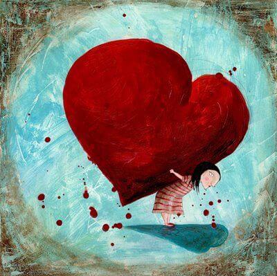 사랑을 짊어진 여자