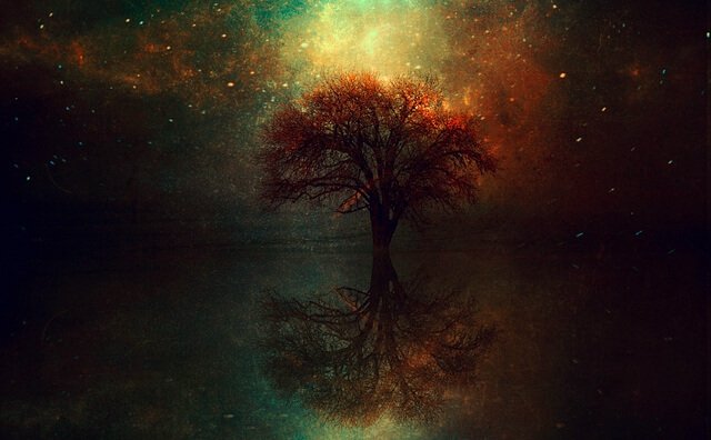 우주와 나무