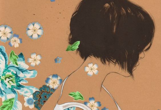 꽃밭의 여자