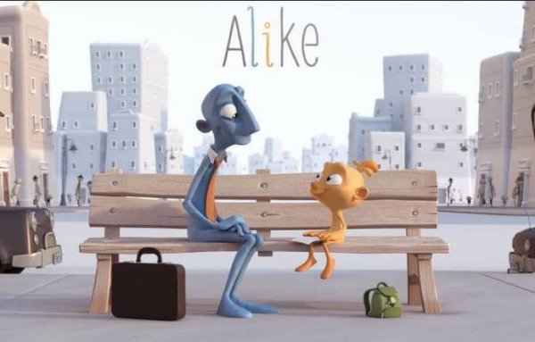 아이들의 창의성이 사라지는 것에 대한 단편 영화: 어라이크(Alike)