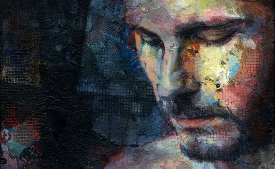 언제 떠날지 고민하는 남자 그림