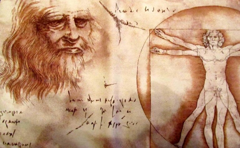 레오나르도 다빈치 초상화와 육체도
