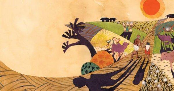 인도의 풍경 그림