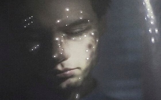 남자 빛나는 먼지