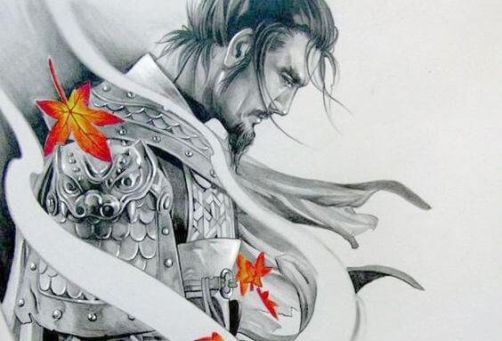 사무라이 그림