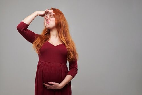 임신부들에게 후각 과민증이 일시적으로 나타날 수 있다 
