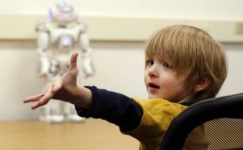 자폐아가 로봇과는 소통을 한다 