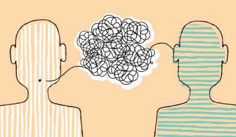 대화하고자 하는 두 사람