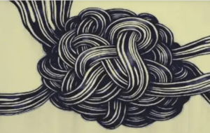 풀기 어려운 문제를 뜻하는 고르디아스의 매듭